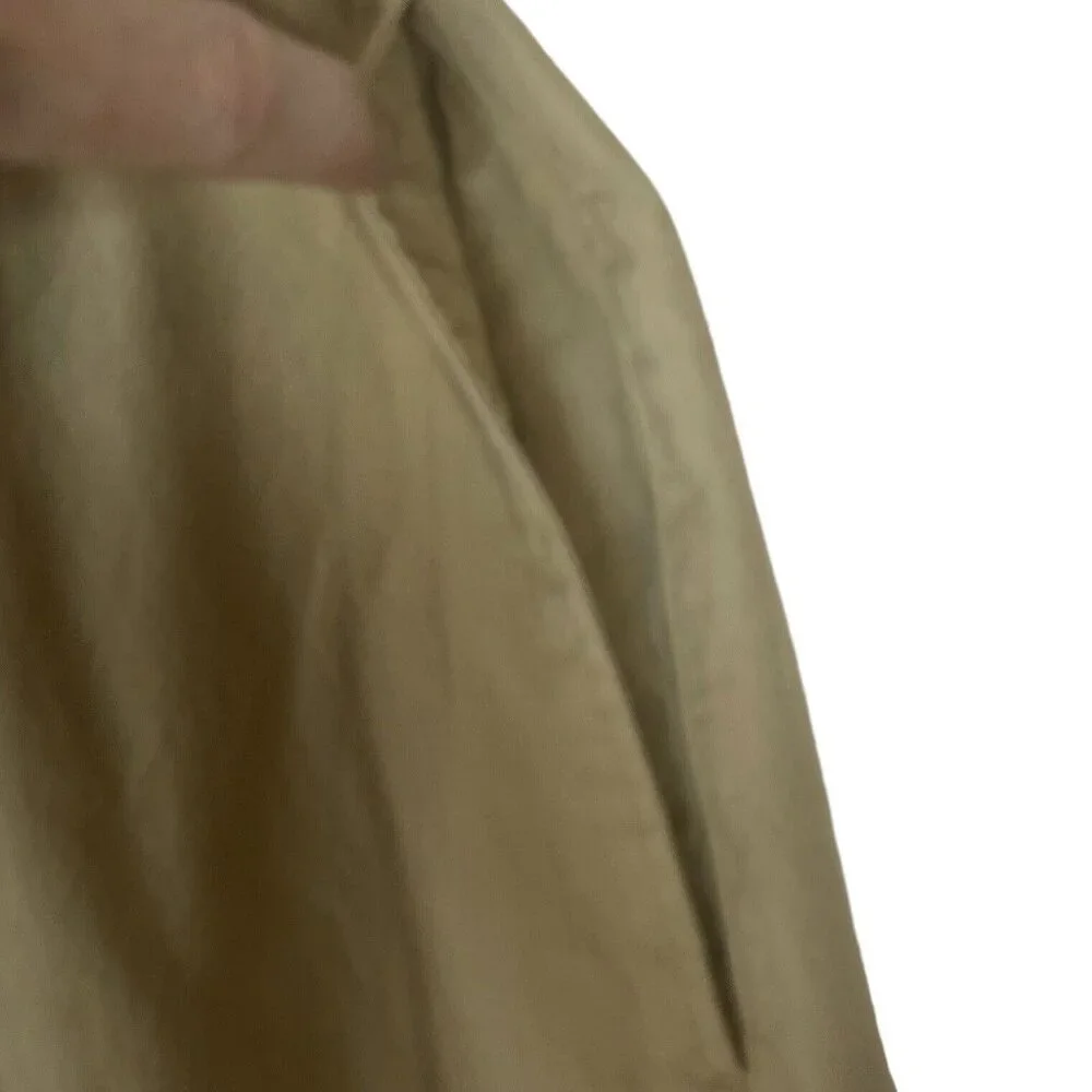 Tommy Bahama Pants Mens 34 Beige Cotton Flat‎ Front Relaxed Fit